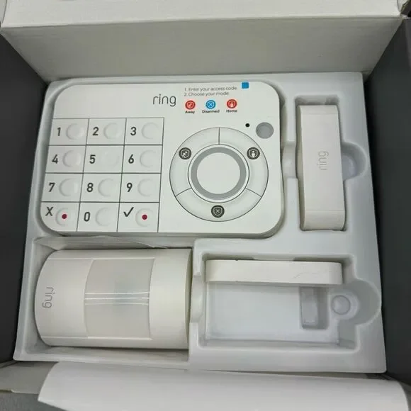 Ring Security System Bundle Motion Detector Solar Panel Install Acessories + Mor - Picture 11 of 15